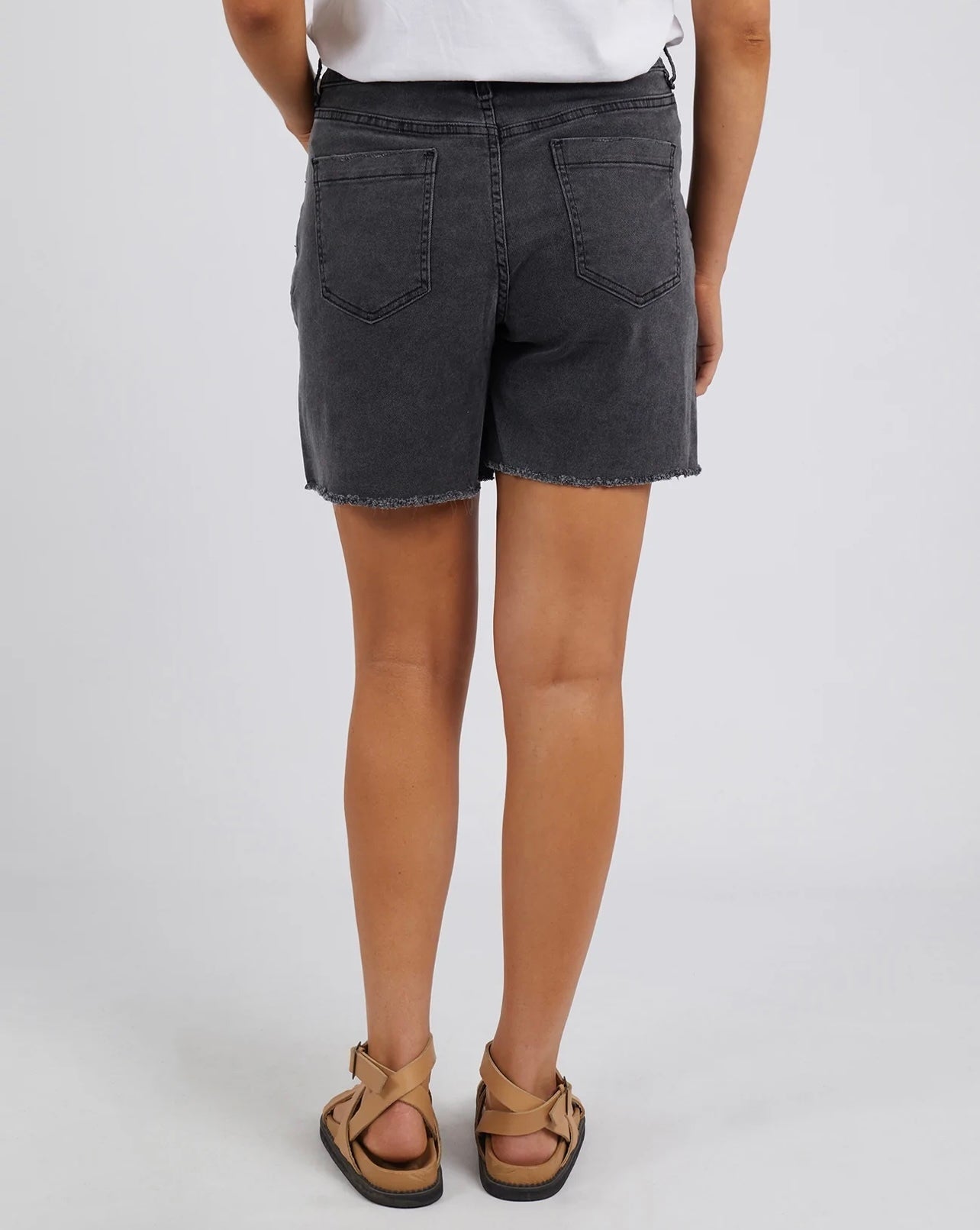 Amble Short ~ Washed Black