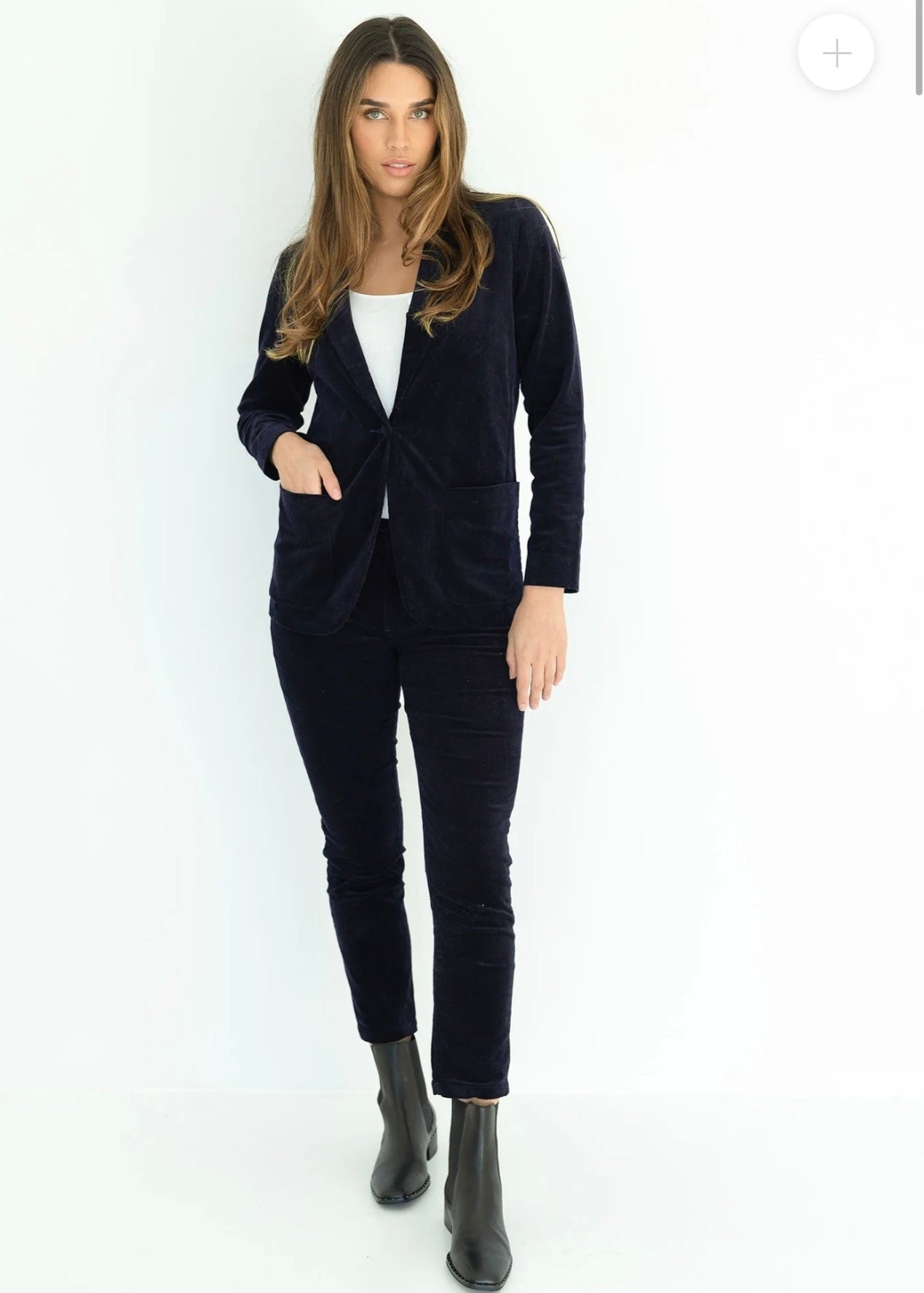 Blondie Jacket ~ Indigo