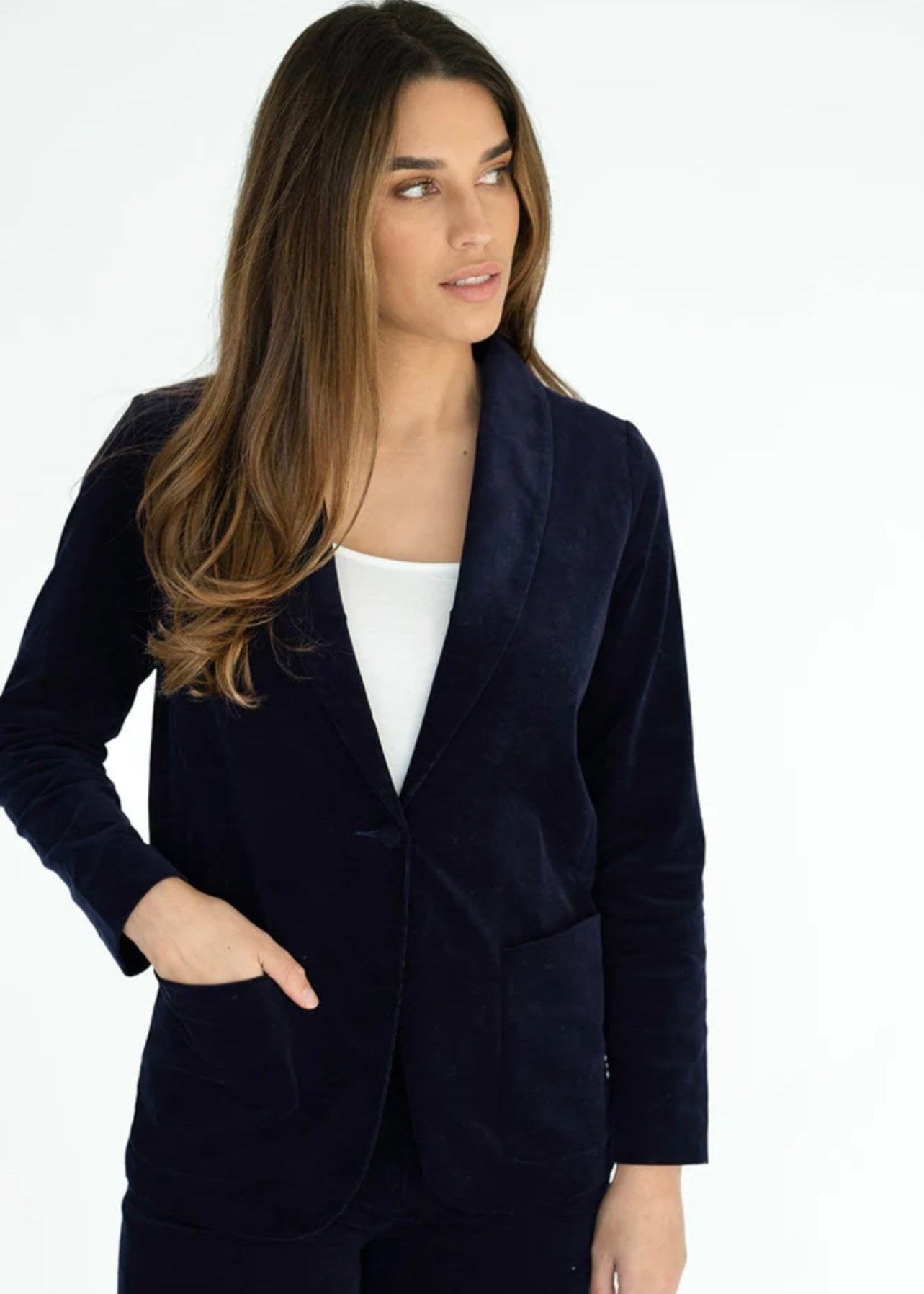 Blondie Jacket ~ Indigo