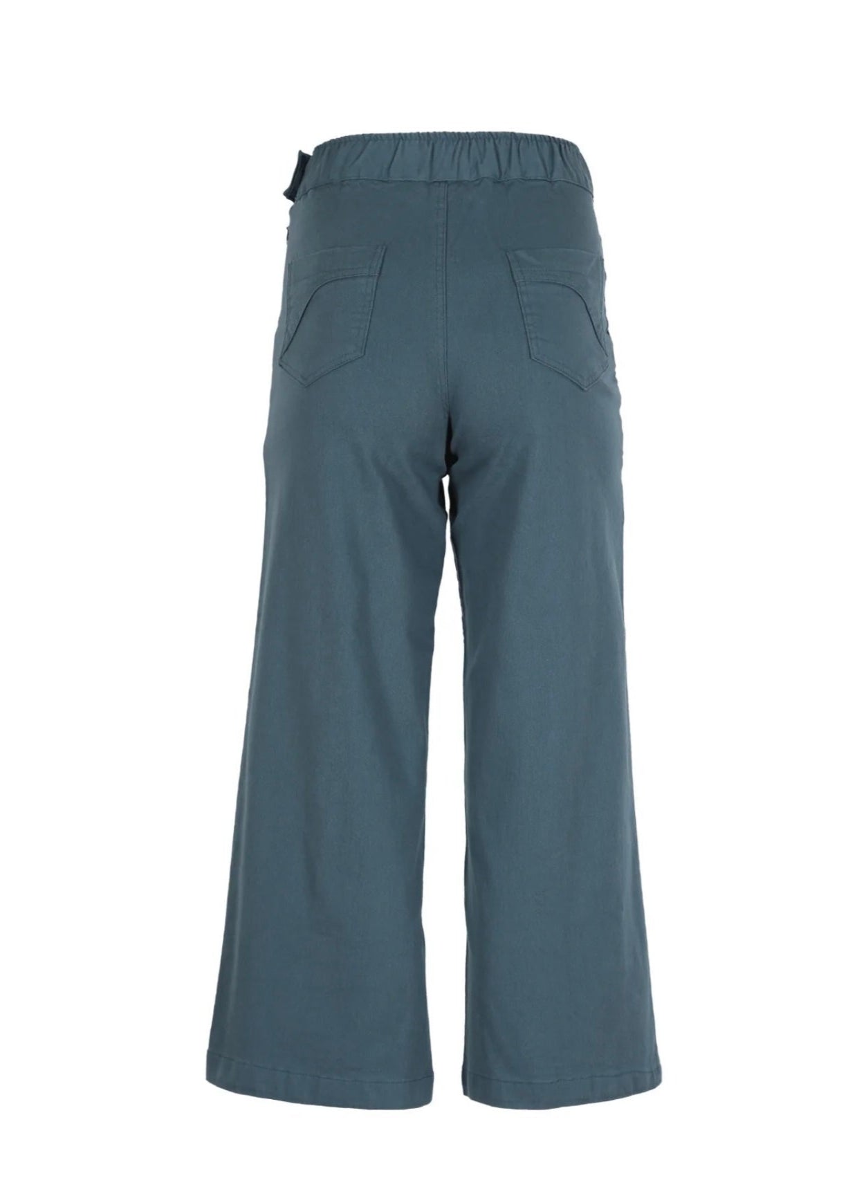 Peggy Canvas Pants ~ Teal