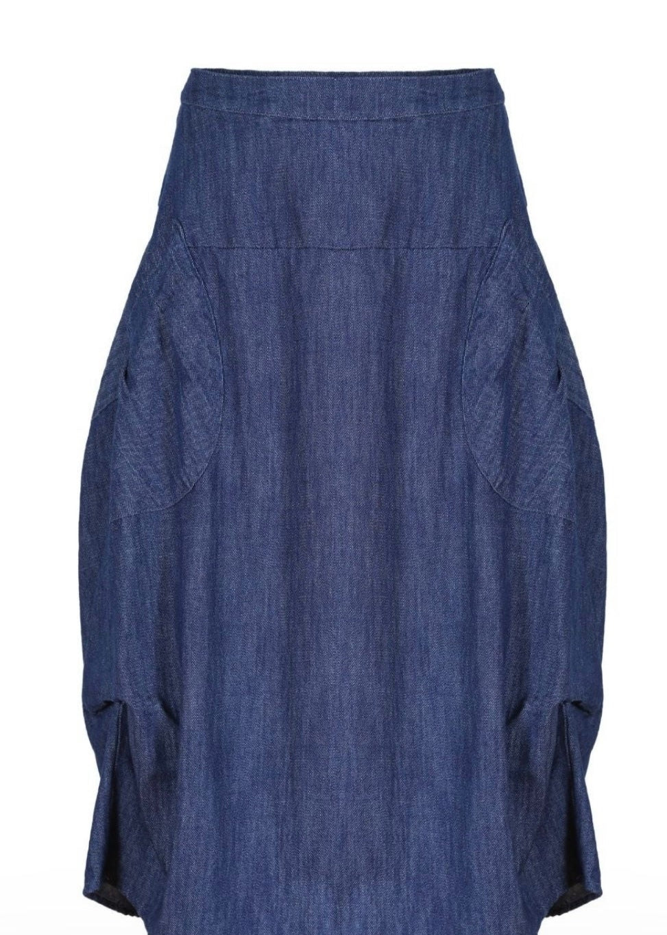 Milwaukee Denim Skirt ~ Denim ~ Mid Wash