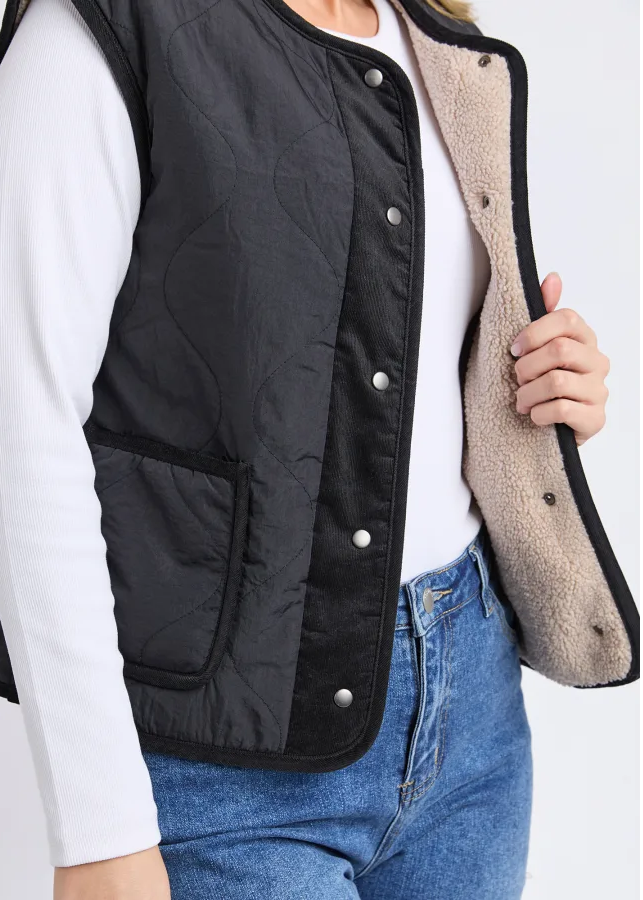 Alberta Vest ~ Black