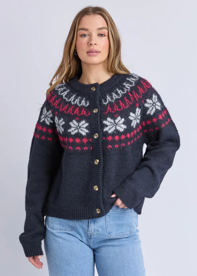 Verbier Knit Crew ~ Navy