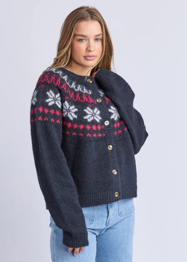Verbier Knit Crew ~ Navy
