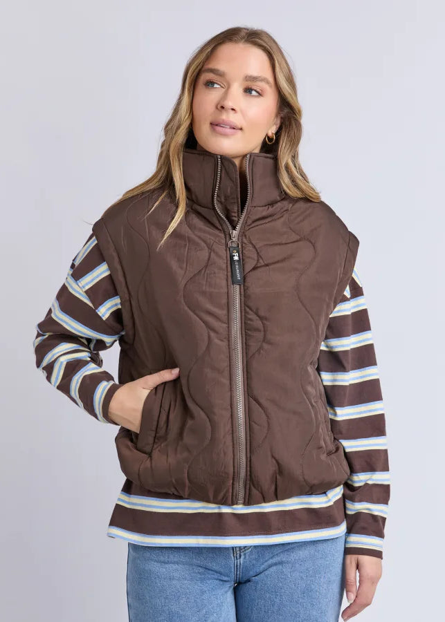 Elite Vest ~ Coffee