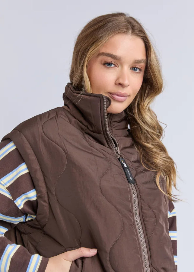 Elite Vest ~ Coffee