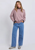 Jayne Throw On Knit ~ Dusty Pink