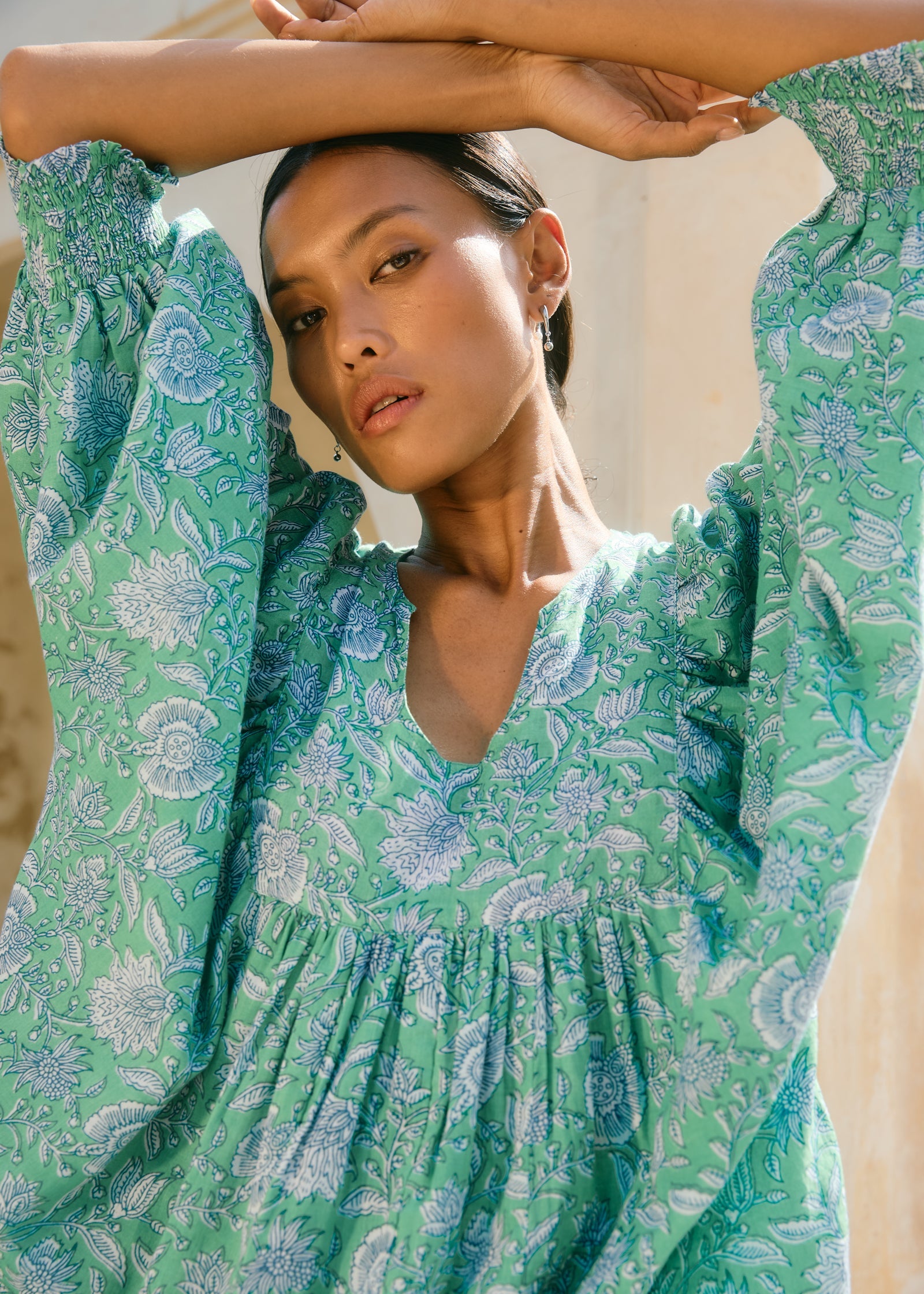 Wilma Top ~ Green