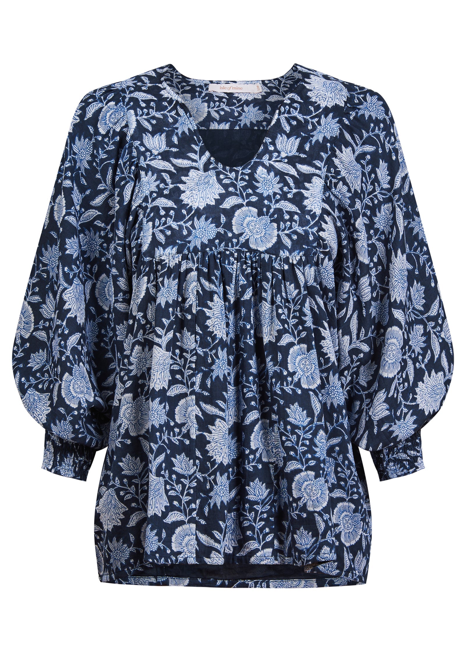 Wilma Top ~ Navy