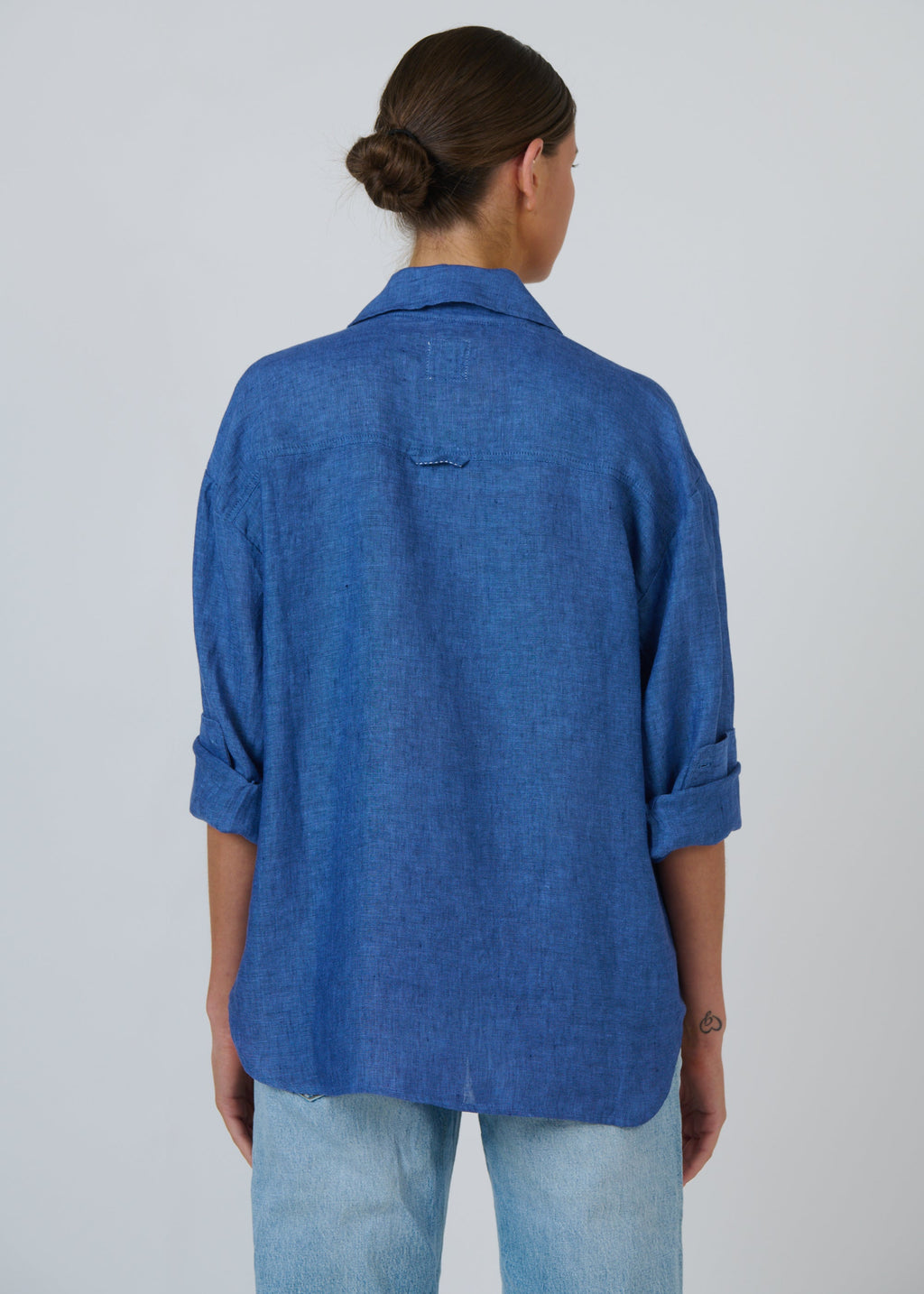 Linen Shirt ~ Indigo