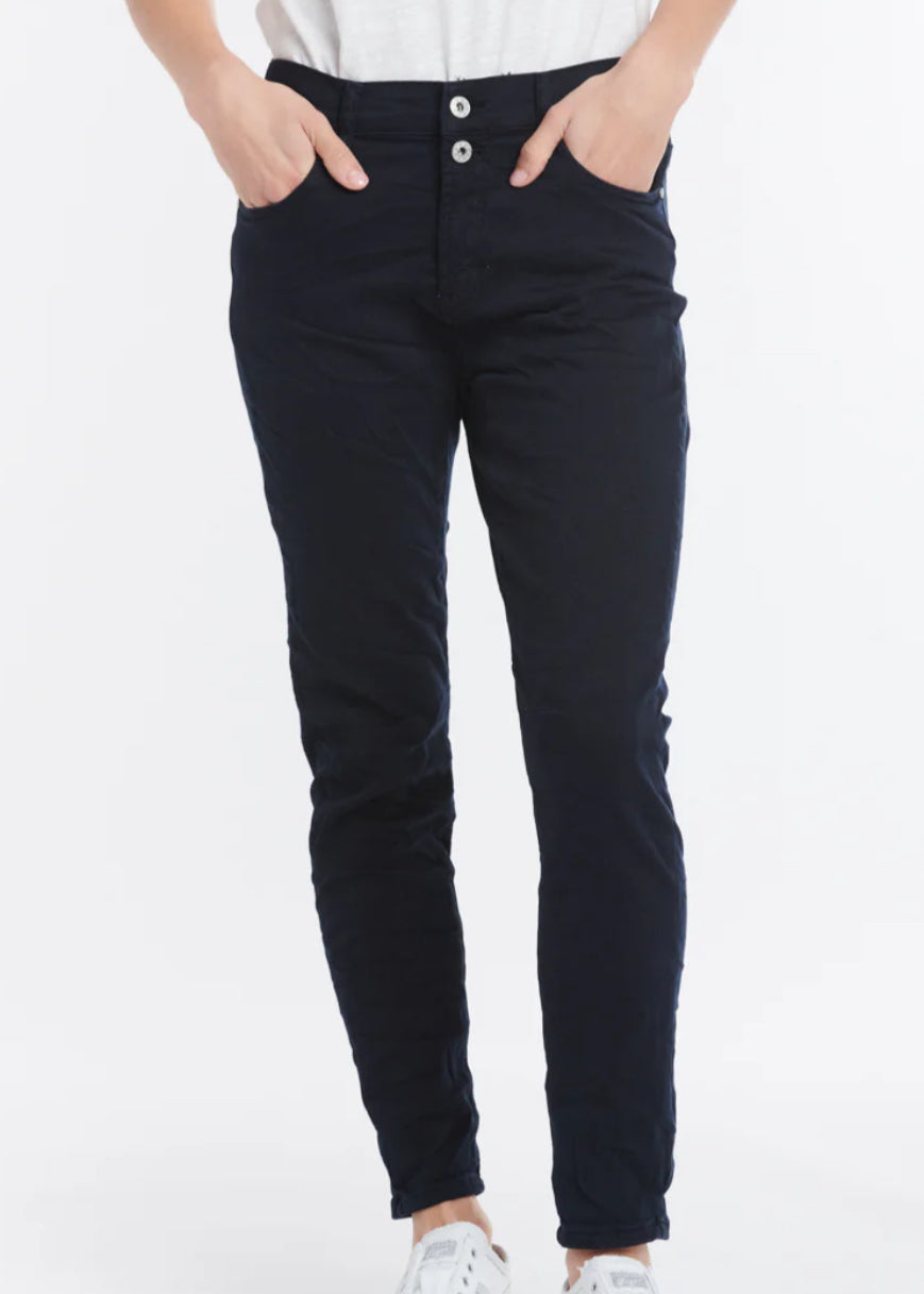 Emma Stretch Jean ~ Navy