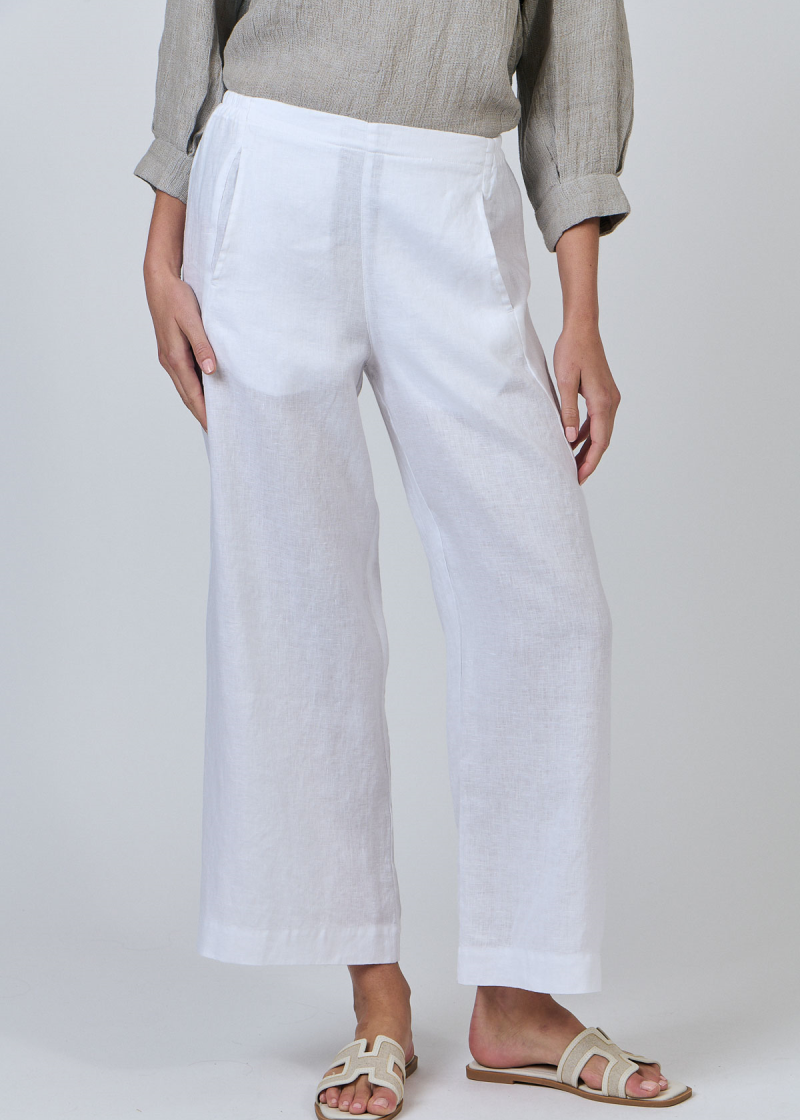Linen Pant ~ White