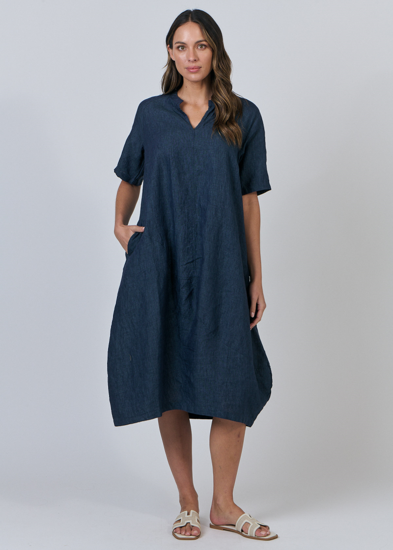 Linen Dress ~ Poseidon