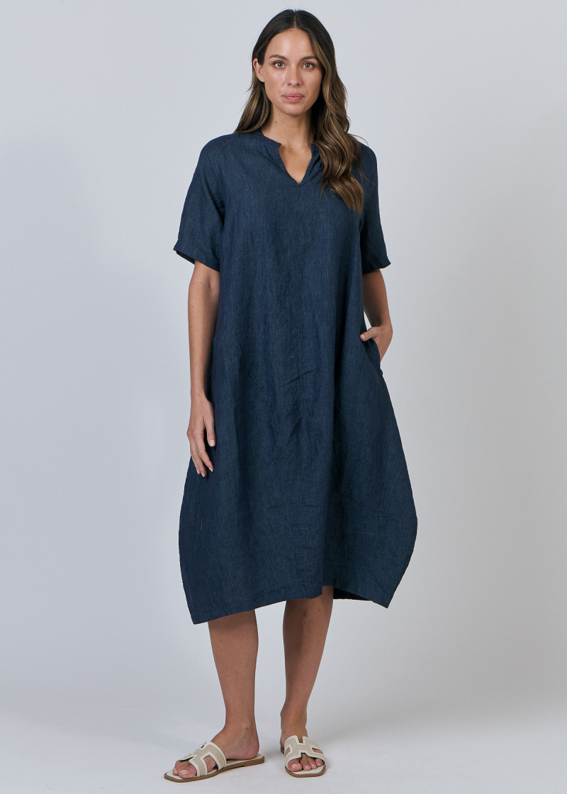 Linen Dress ~ Poseidon