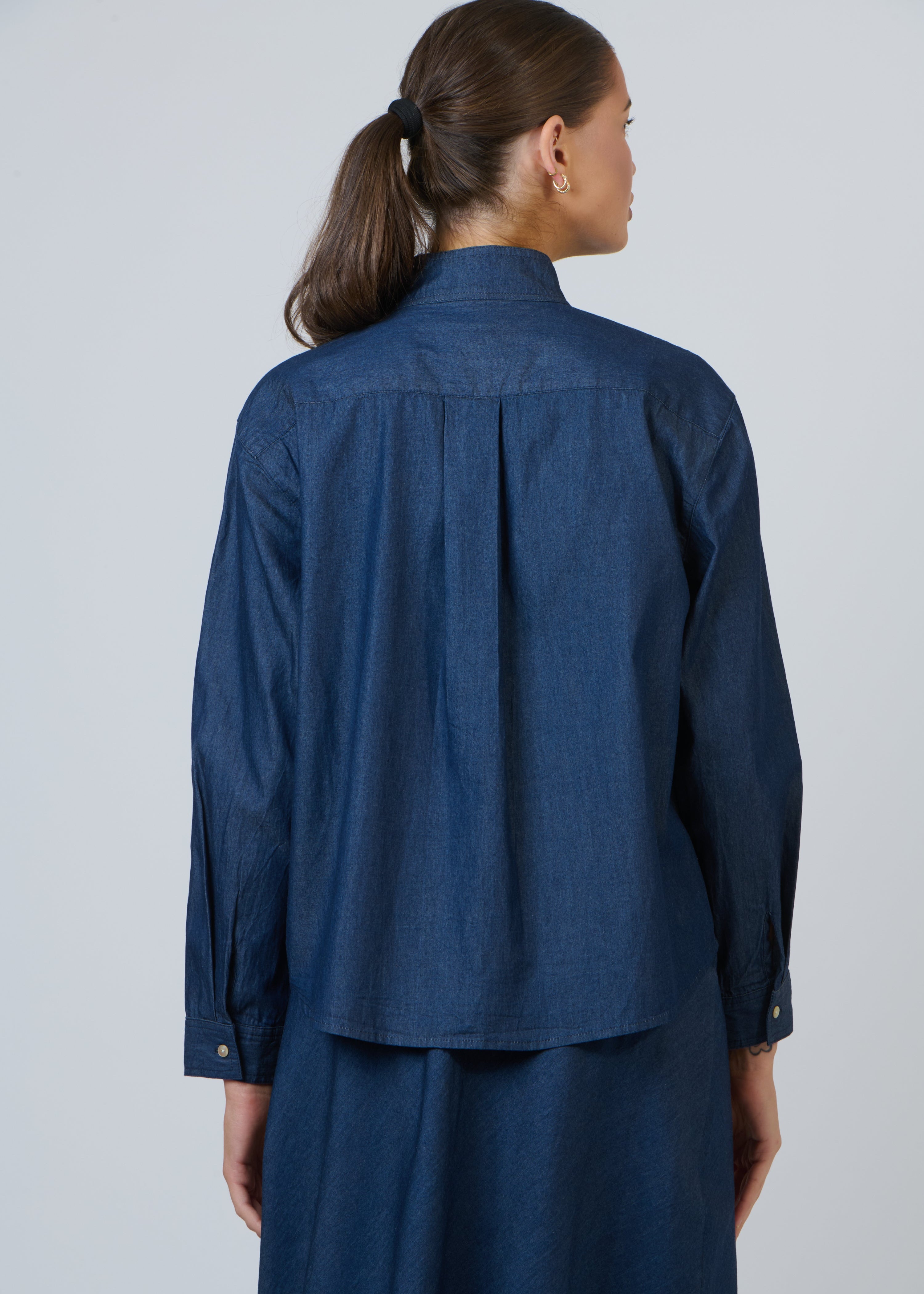 Linen Shirt ~ Denim