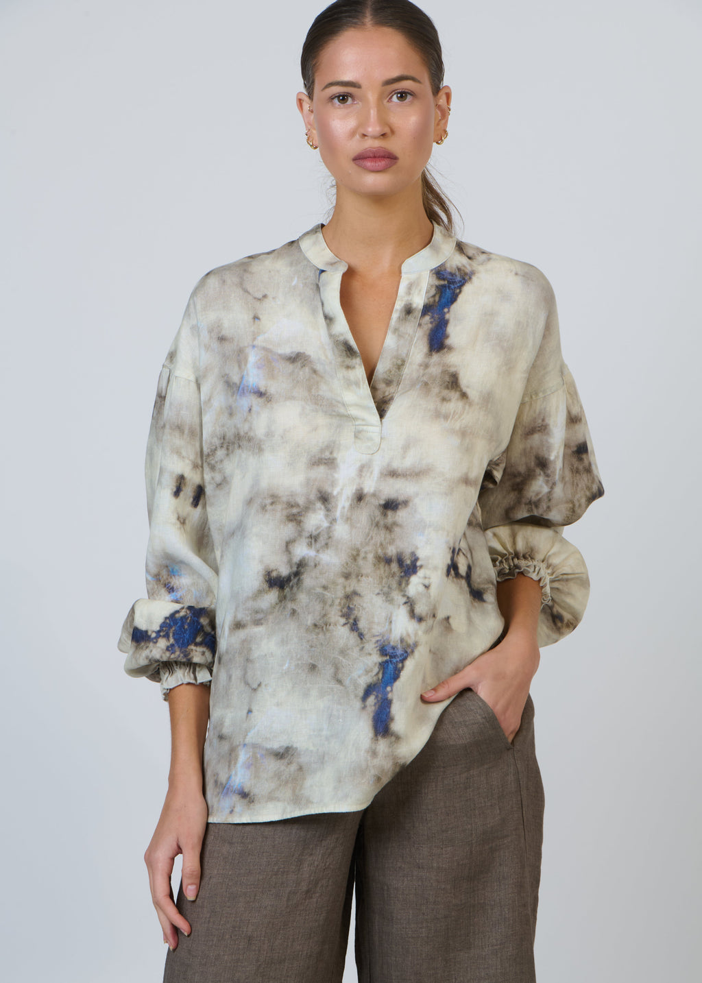 Linen Shirt ~ Emperador