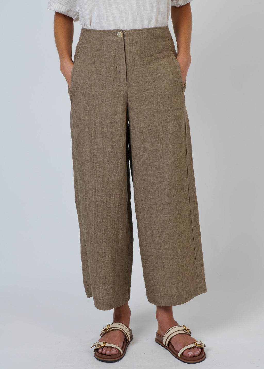 Linen Pant ~ Agate