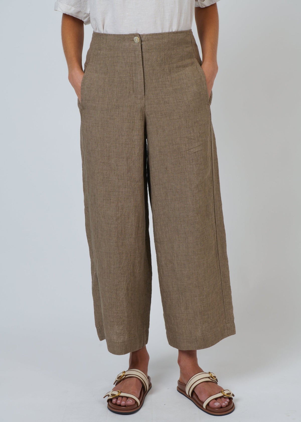 Linen Pant ~ Agate