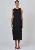 Linen Dress ~ Black