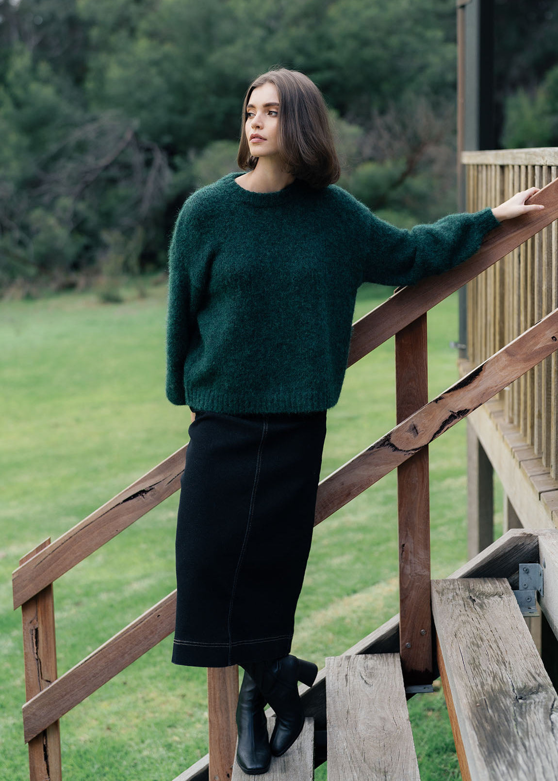 Neve Jumper ~ Green