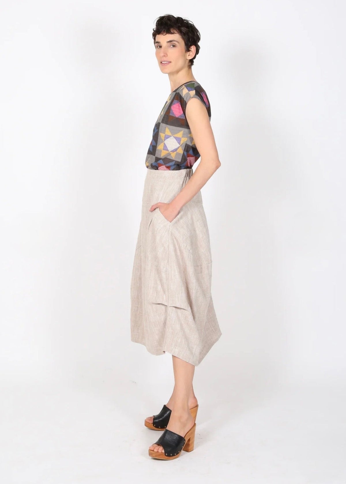 Milwaukee Panorama Skirt ~ Beige