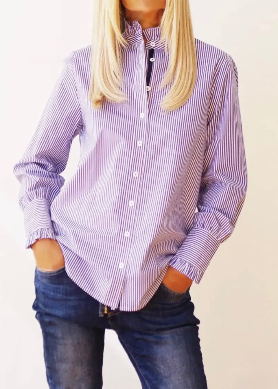 Lottie Shirt ~ Navy