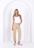 Toni Barrel Jeans ~ Clay