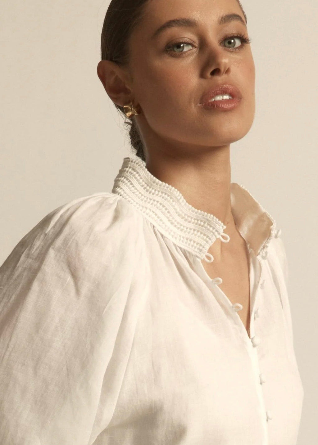 Solstice Top ~ Porcelain