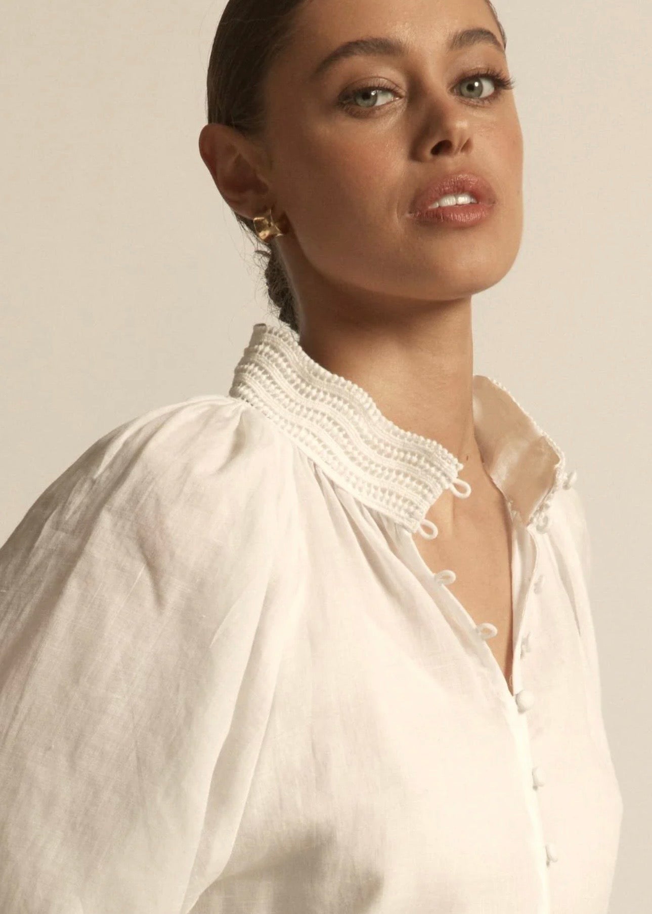 Solstice Top ~ Porcelain