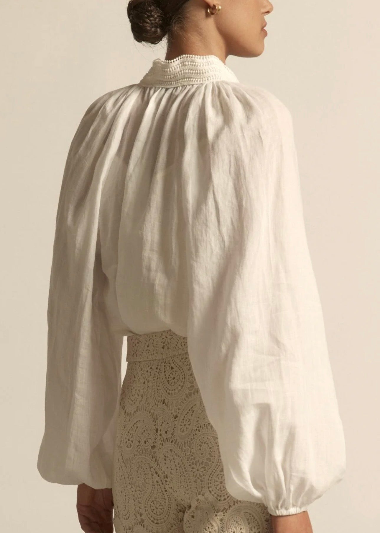 Solstice Top ~ Porcelain