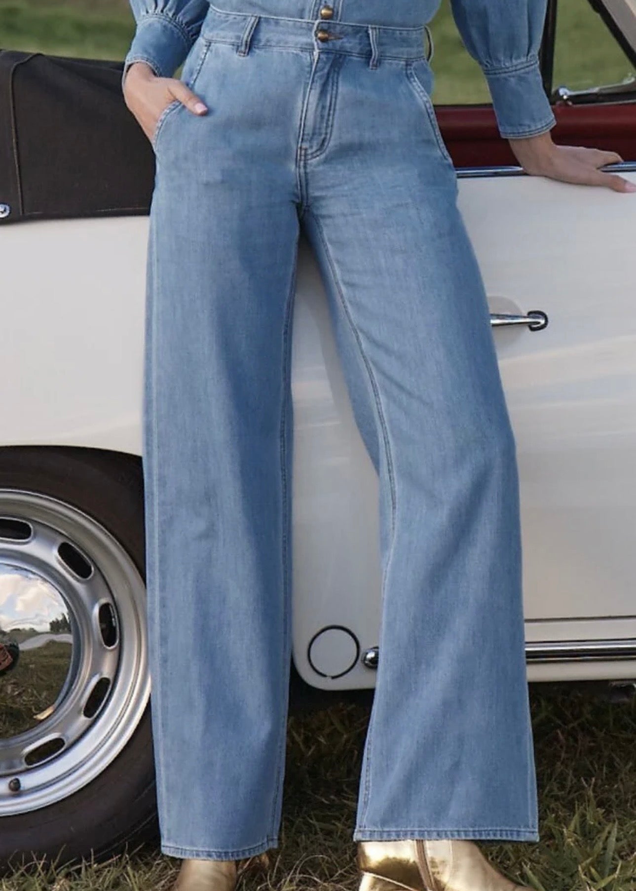 Flint Jeans ~ Light Washed