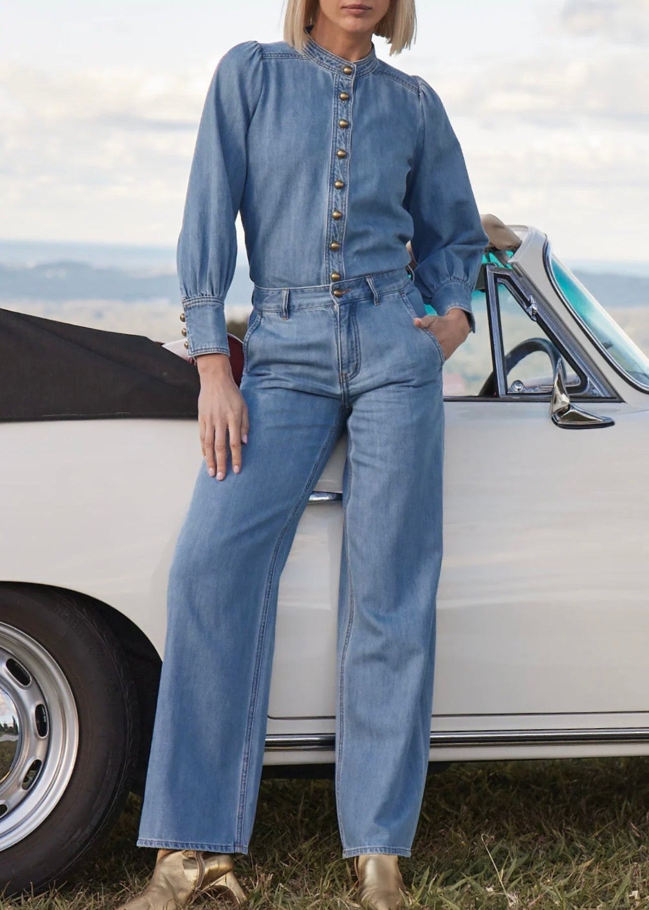 Flint Jeans ~ Light Washed
