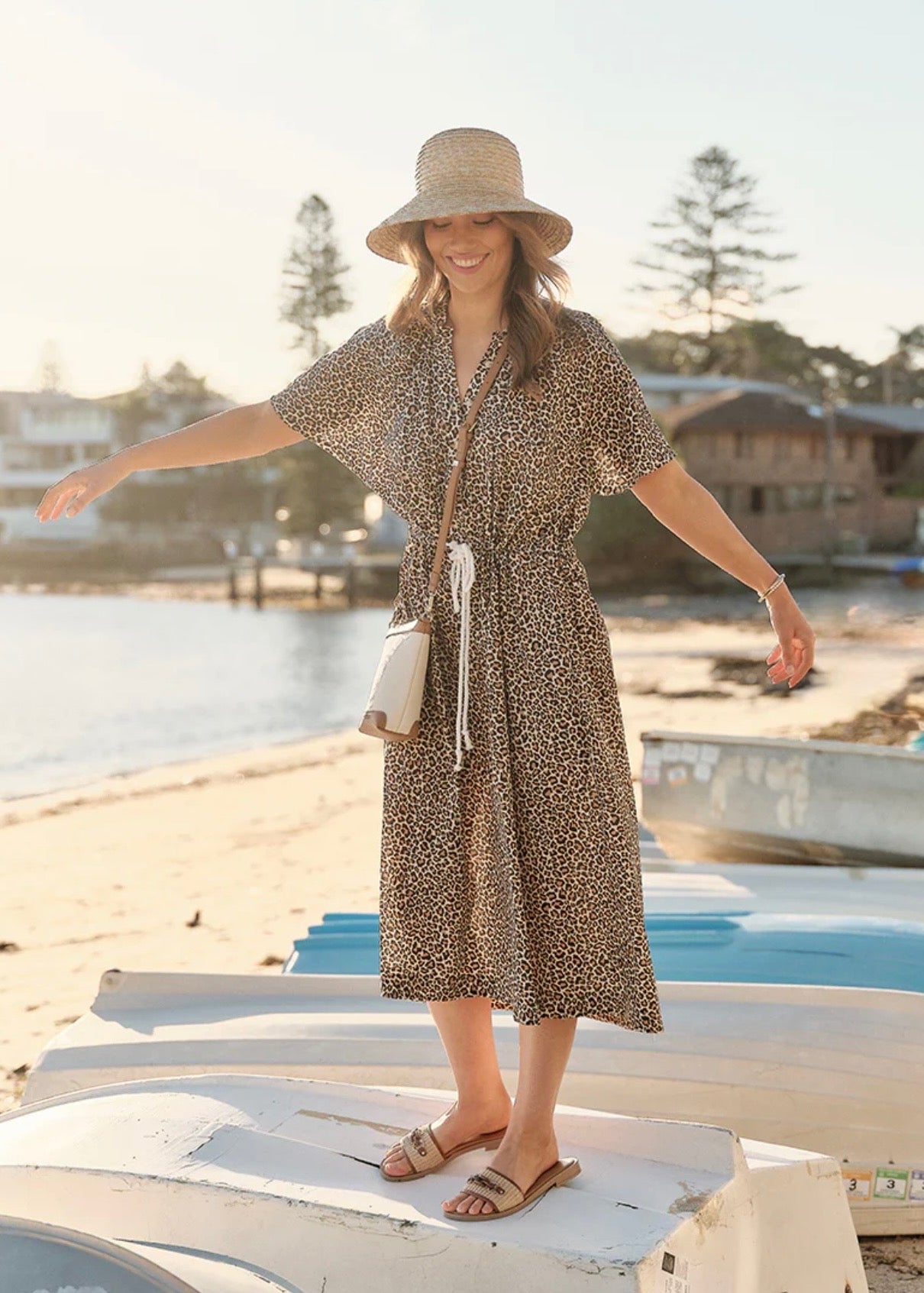 Butterfly Dress ~ Leopard