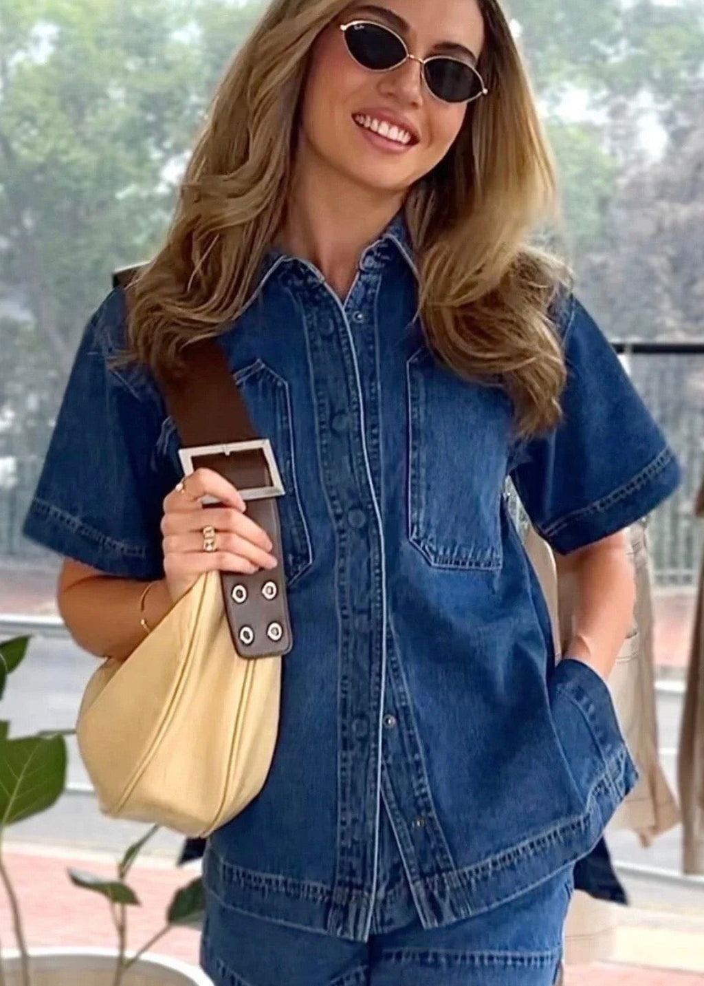 Hunter Shirt ~ Indigo Blue
