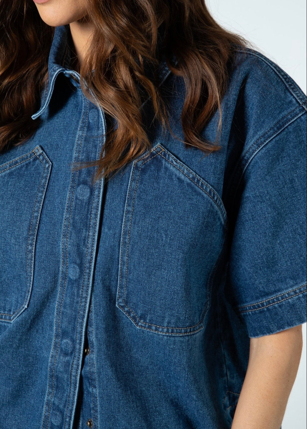 Hunter Shirt ~ Indigo Blue