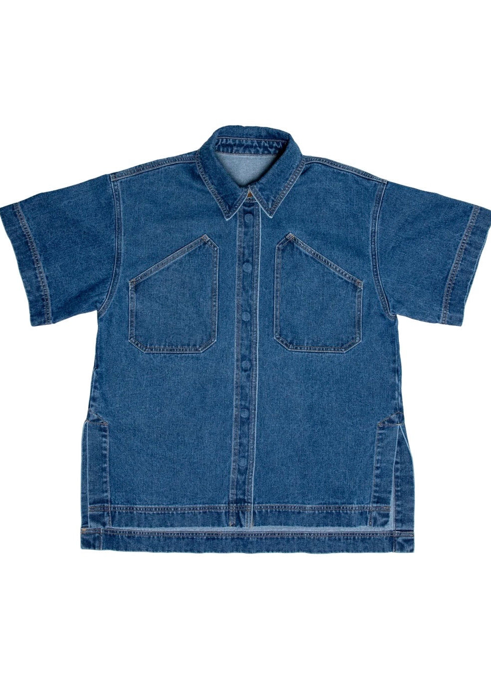 Hunter Shirt ~ Indigo Blue
