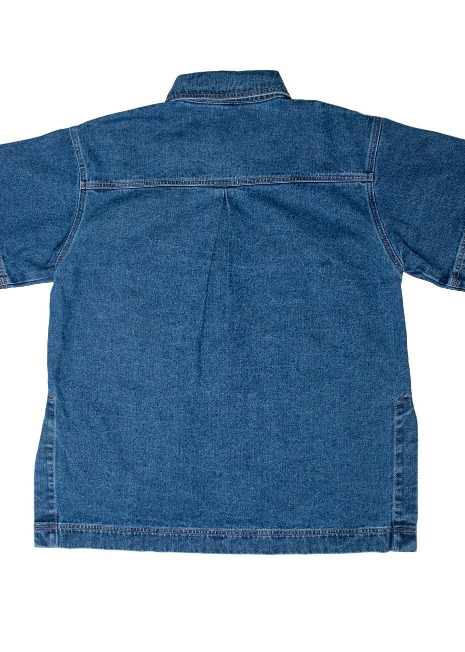 Hunter Shirt ~ Indigo Blue