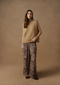Zarda Knit Vest ~ Mocha