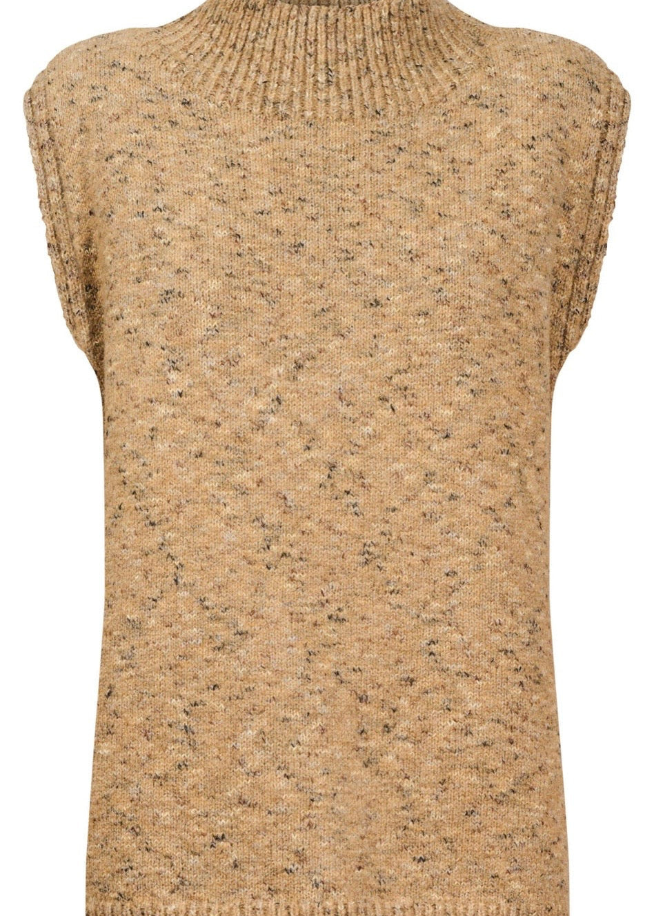 Zarda Knit Vest ~ Mocha