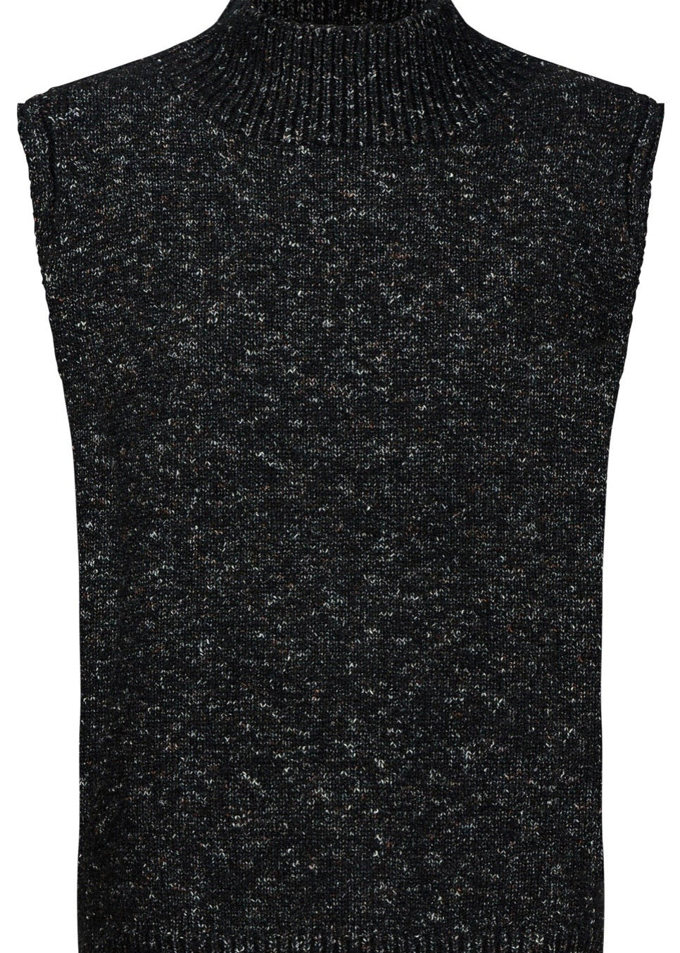 Zarda Knit Vest ~ Black