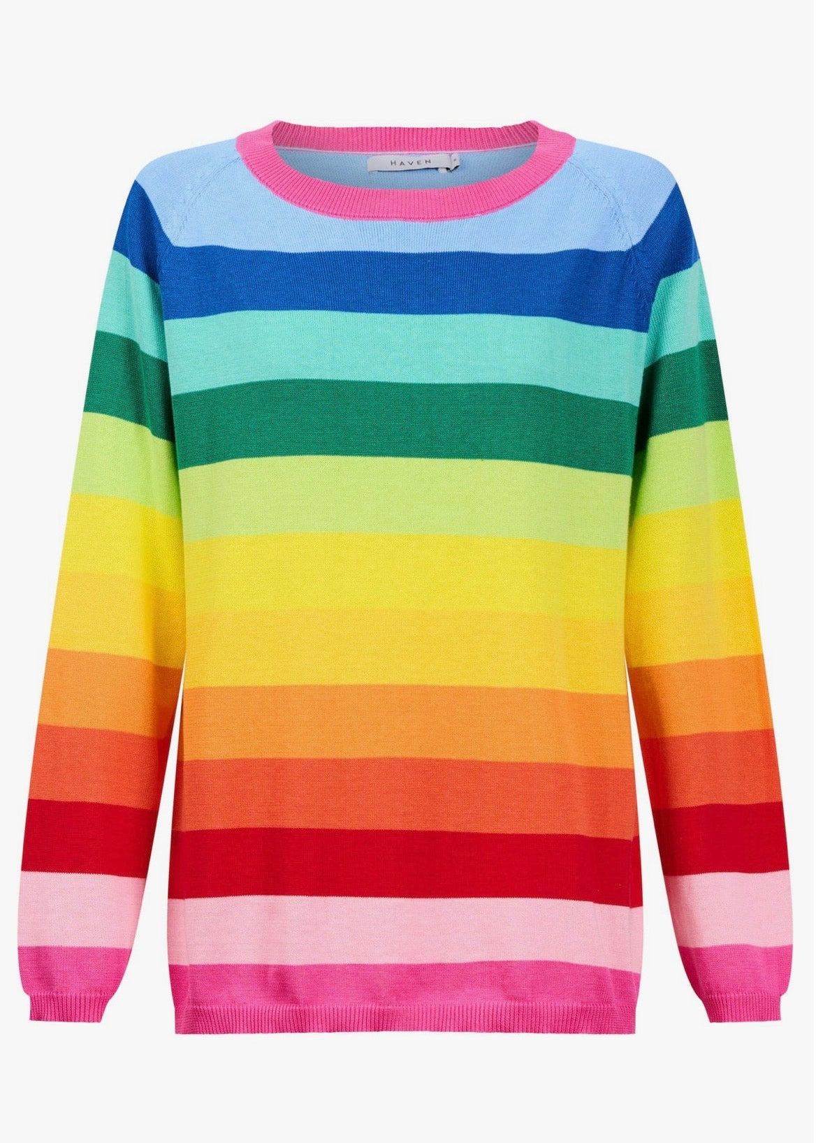 Vermont Stripe Jumper ~ Rainbow