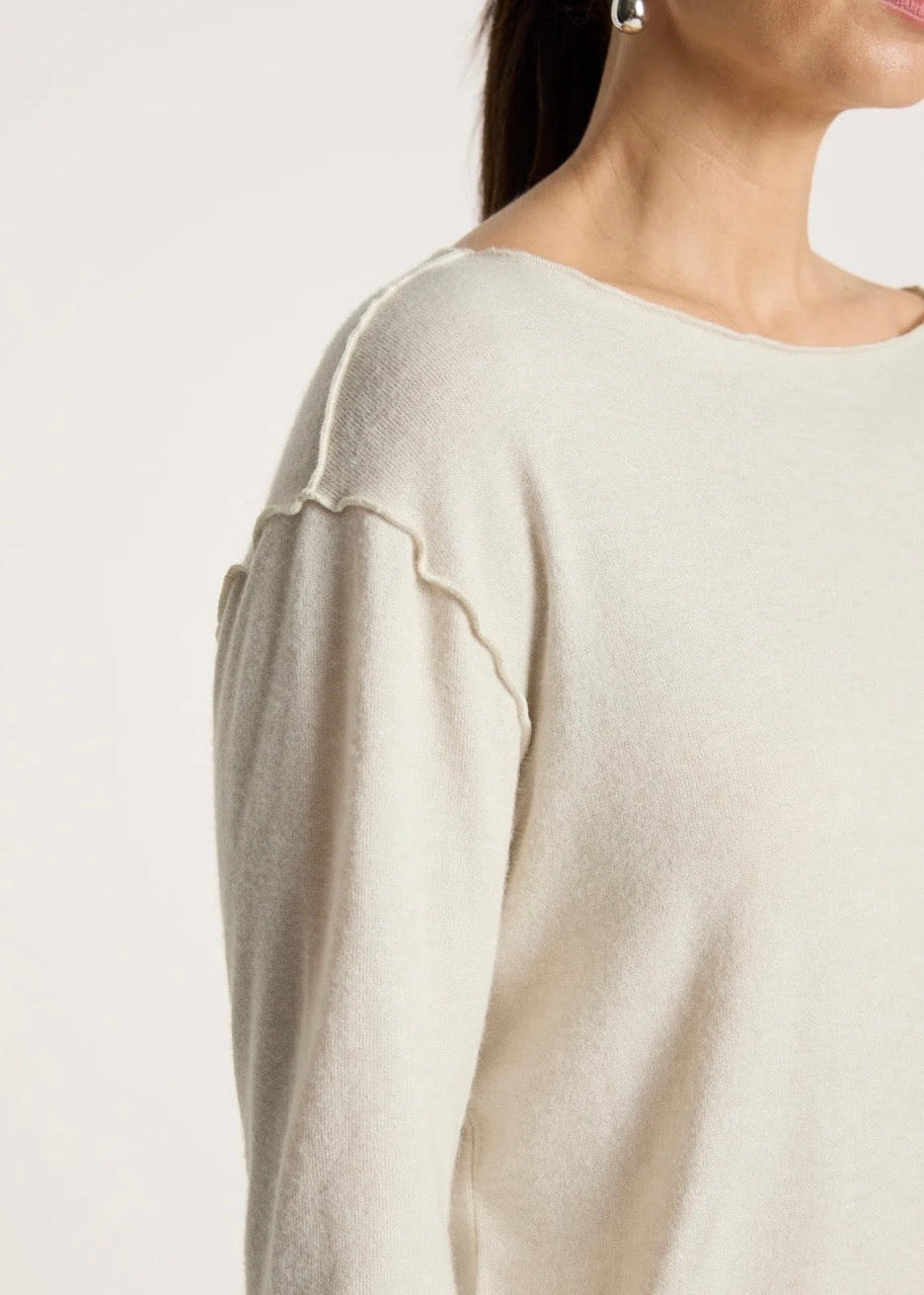 Aria Long Sleeve Top ~ Dune