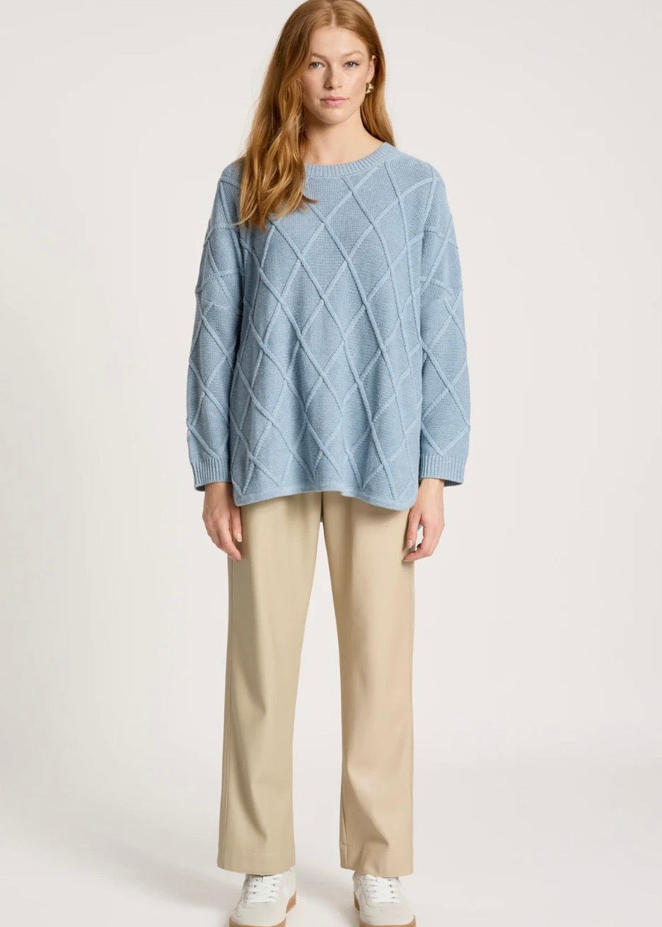 Liora Relaxed Jumper ~ Lake