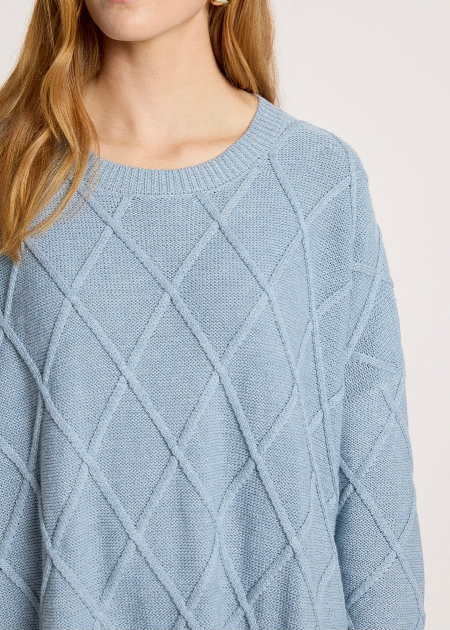 Liora Relaxed Jumper ~ Lake
