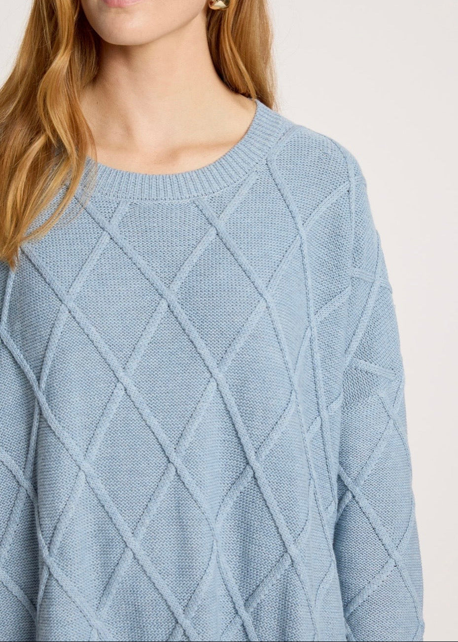 Liora Relaxed Jumper ~ Lake