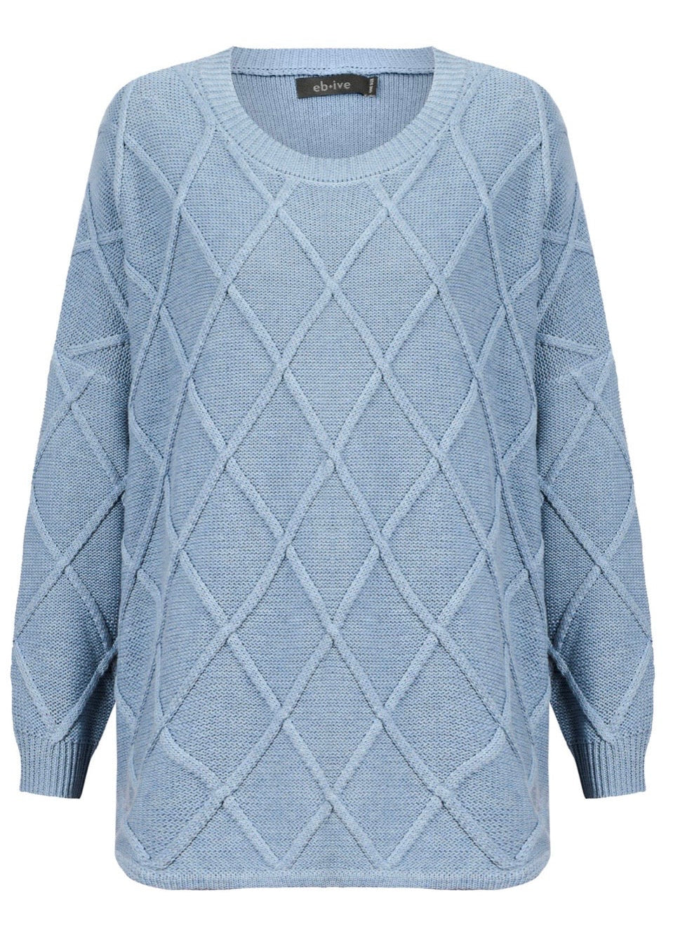 Liora Relaxed Jumper ~ Lake