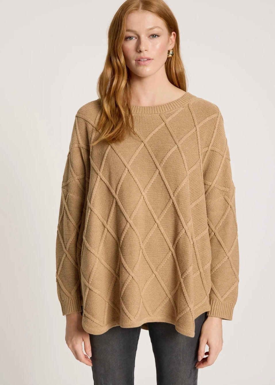 Liora Relaxed Jumper ~ Mocha