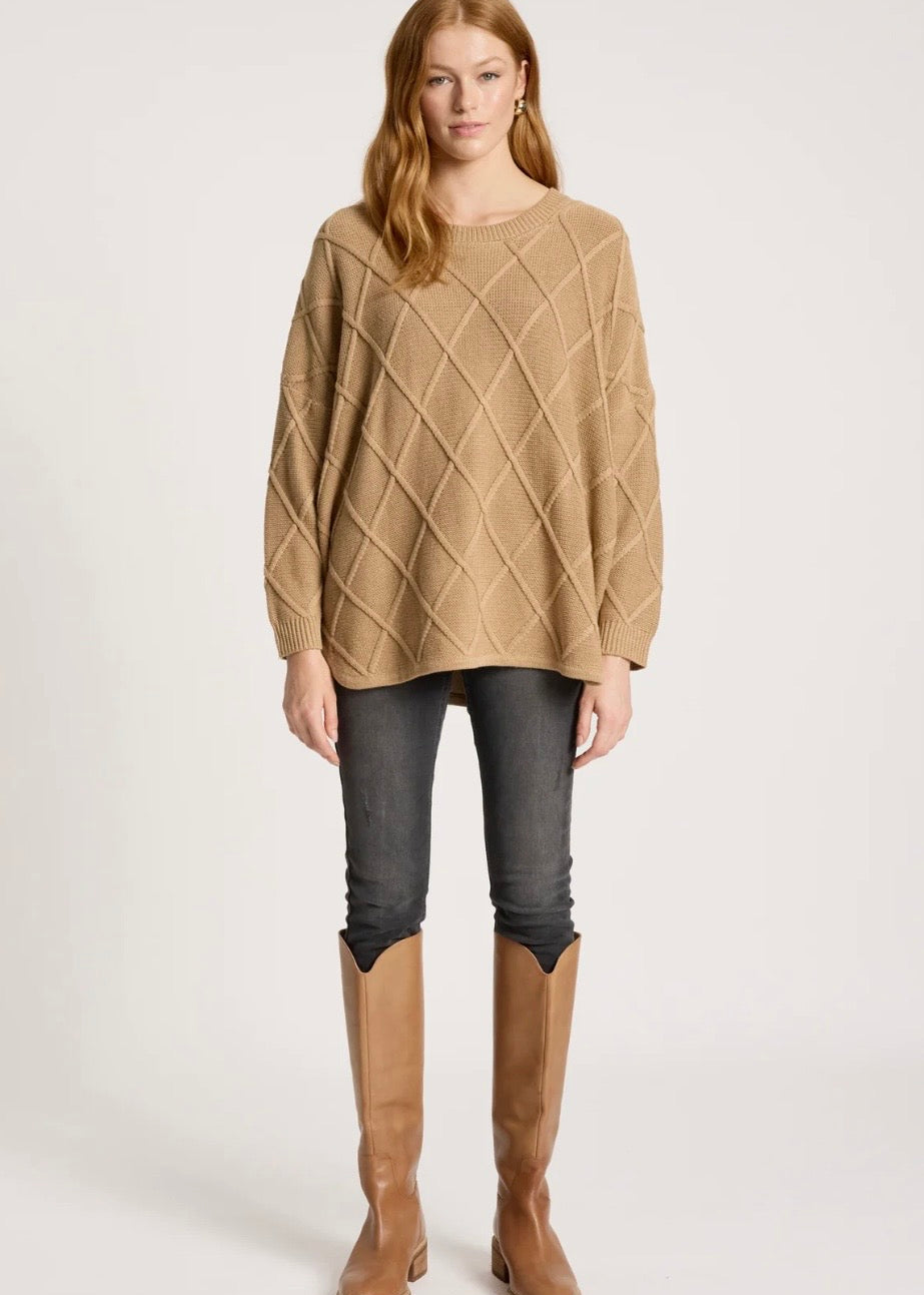 Liora Relaxed Jumper ~ Mocha