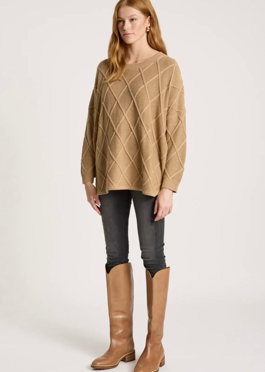Liora Relaxed Jumper ~ Mocha