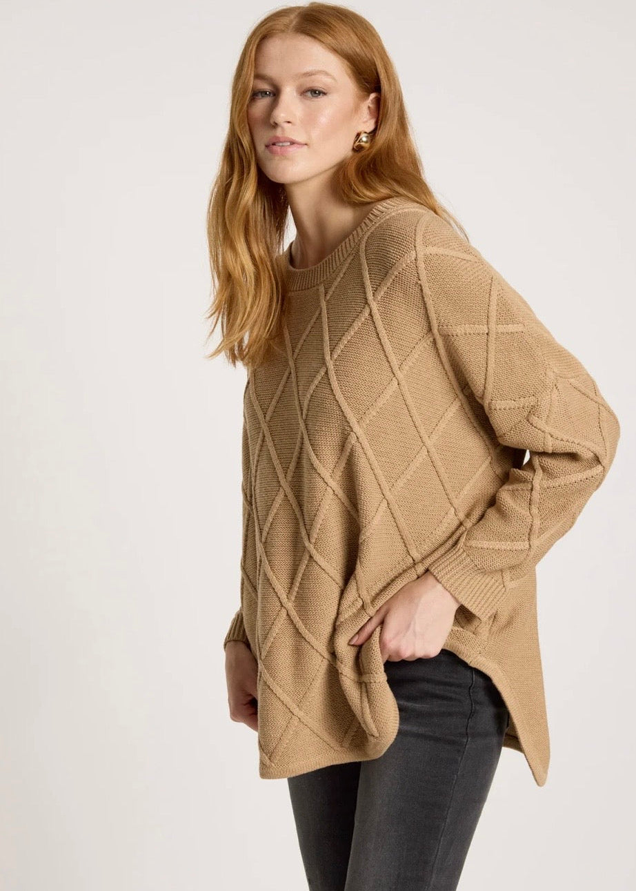 Liora Relaxed Jumper ~ Mocha